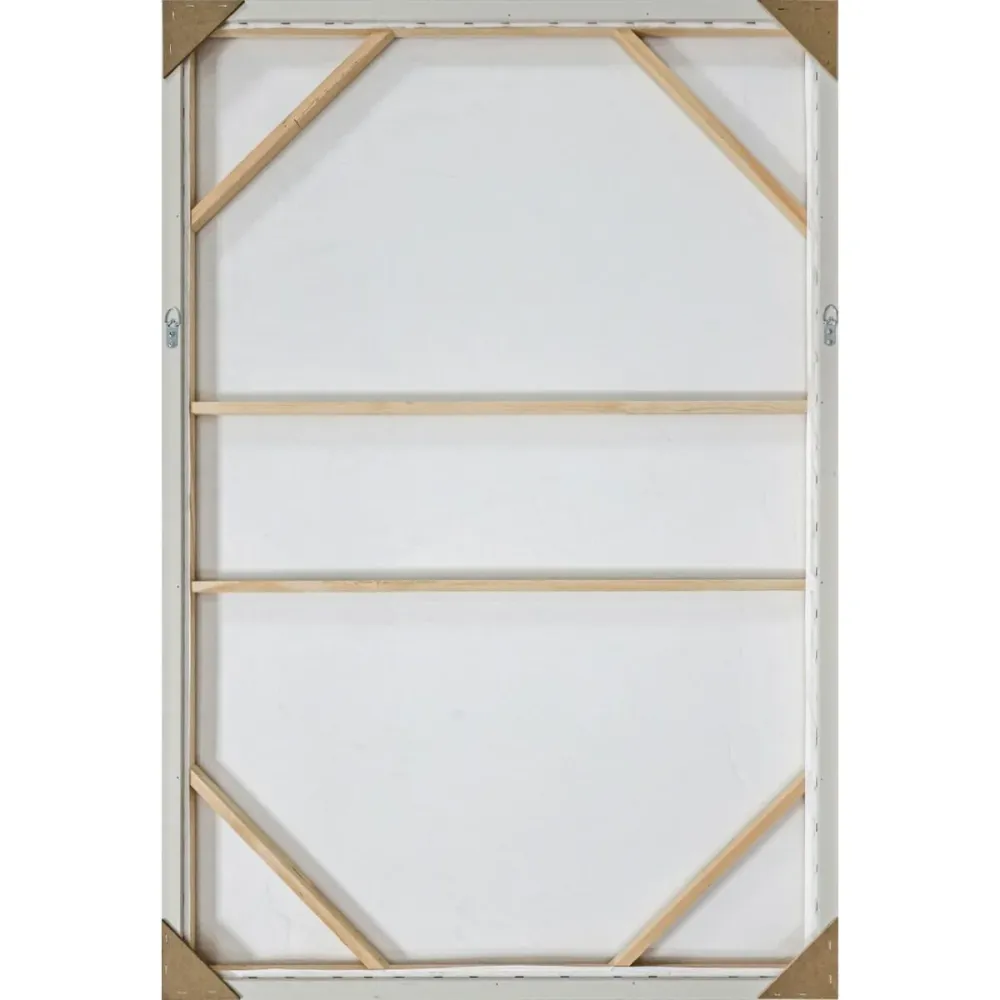 Maalaus Home ESPRIT Valkoinen Beige Moderni Skandinaavinen 83 x 4 x 123 cm (2 osaa)