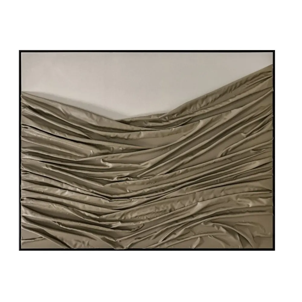 Maalaus Home ESPRIT Vihreä Beige Moderni 180 X 4,8 X 140 CM