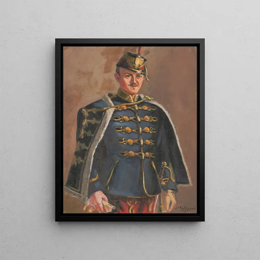 Maalaus Le Hussard - James C. Kulhanek | Taidetuloste