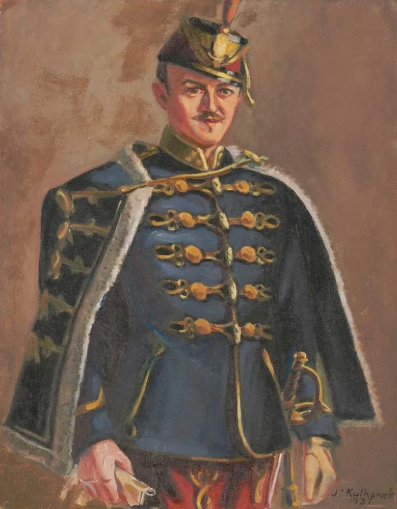 Maalaus Le Hussard - James C. Kulhanek | Taidetuloste