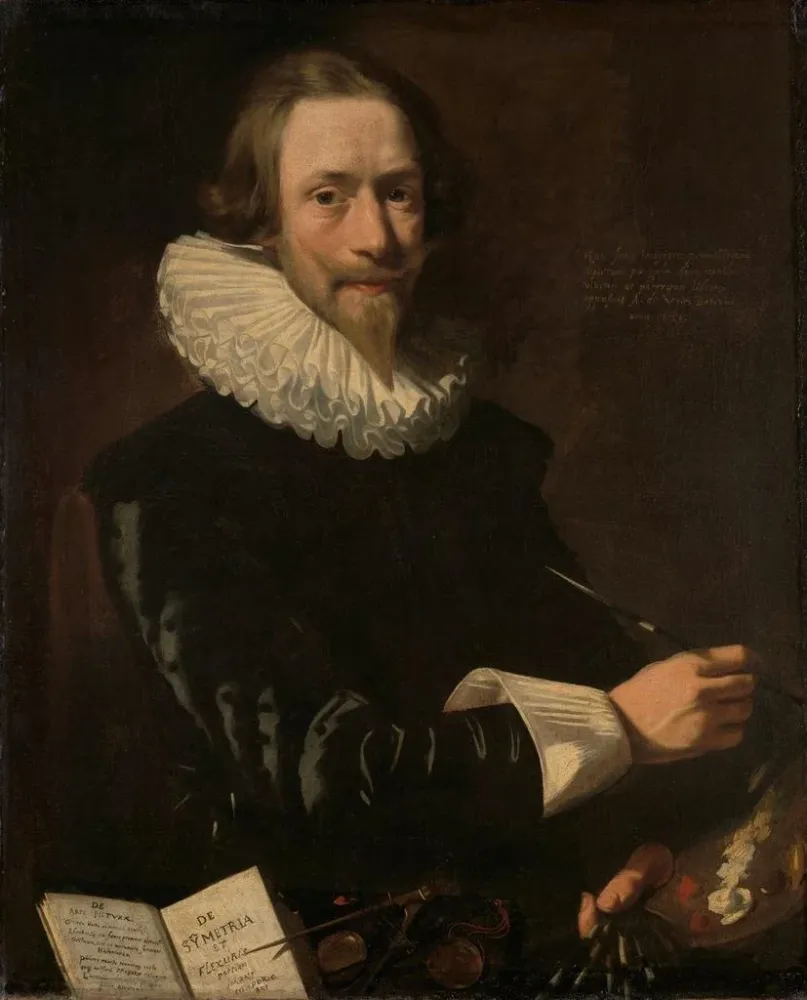 Maalaus Itsekuva - Abraham de Vries | Taidetuloste