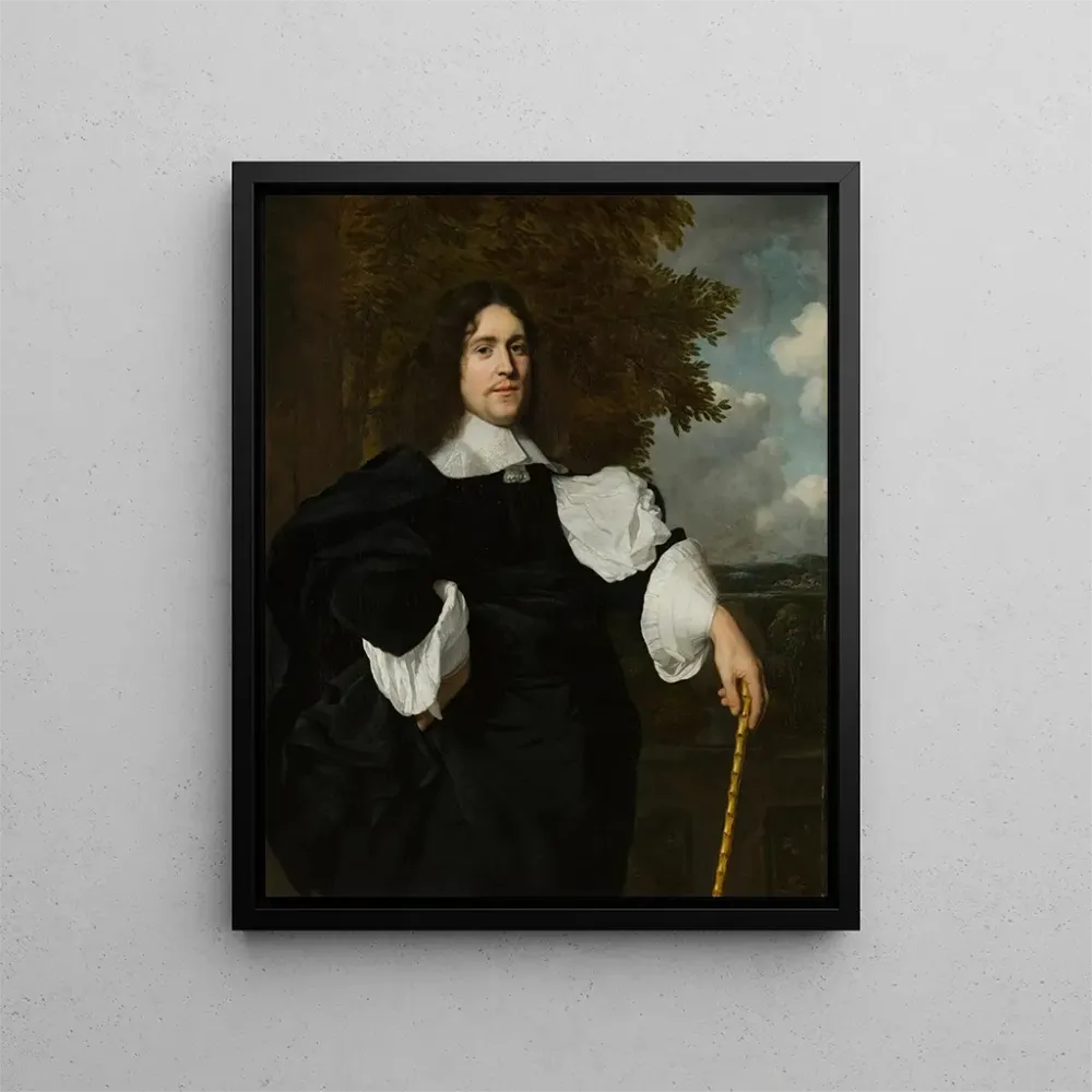 Maalaus Jacobus Trip 1627-70 Amsterdamin ja Dordrechtin asekauppias - Bartholomeus van der Helst