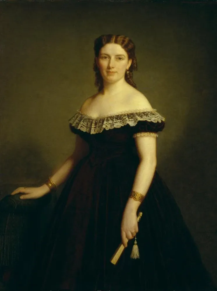 Maalaus Jane Cederlund - Amalia Lindegren | Taidetuloste