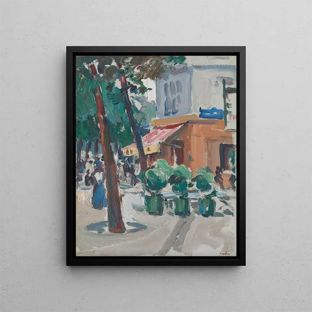 Maalaus Jardins de Luxembourg à Paris - Samuel John Peploe | Taidetuloste