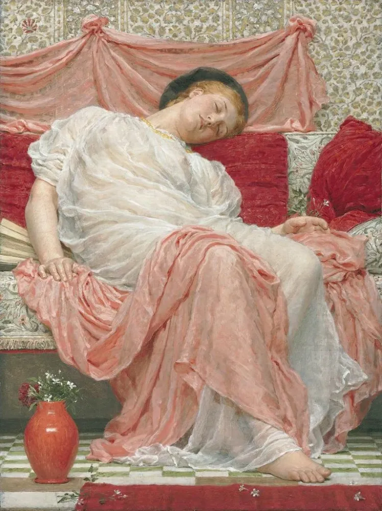 Maalaus Jasmin - Albert Joseph Moore | Taidetuloste
