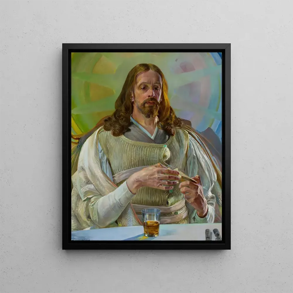 Maalaus Jeesus ja Emmaus - Jacek Malczewski | Taidetuloste