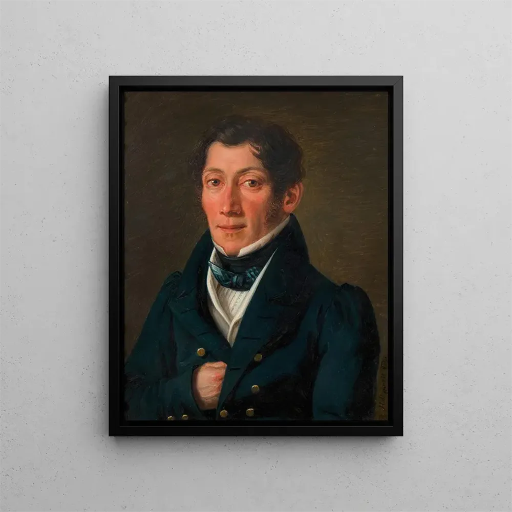 Maalaus Johann Sartory, teatterinjohtaja - Andreas Hall | Taidetuloste