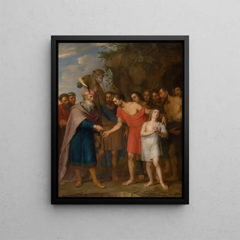 Maalaus Joseph myyty veljilleen - Balthasar Beschey | Taidetuloste