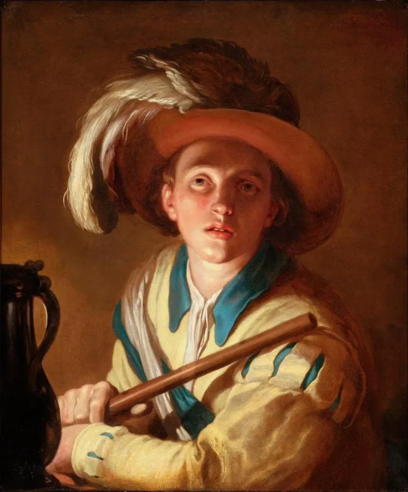 Maalaus Le joueur de flûte - Abraham Bloemaert | Taidetuloste
