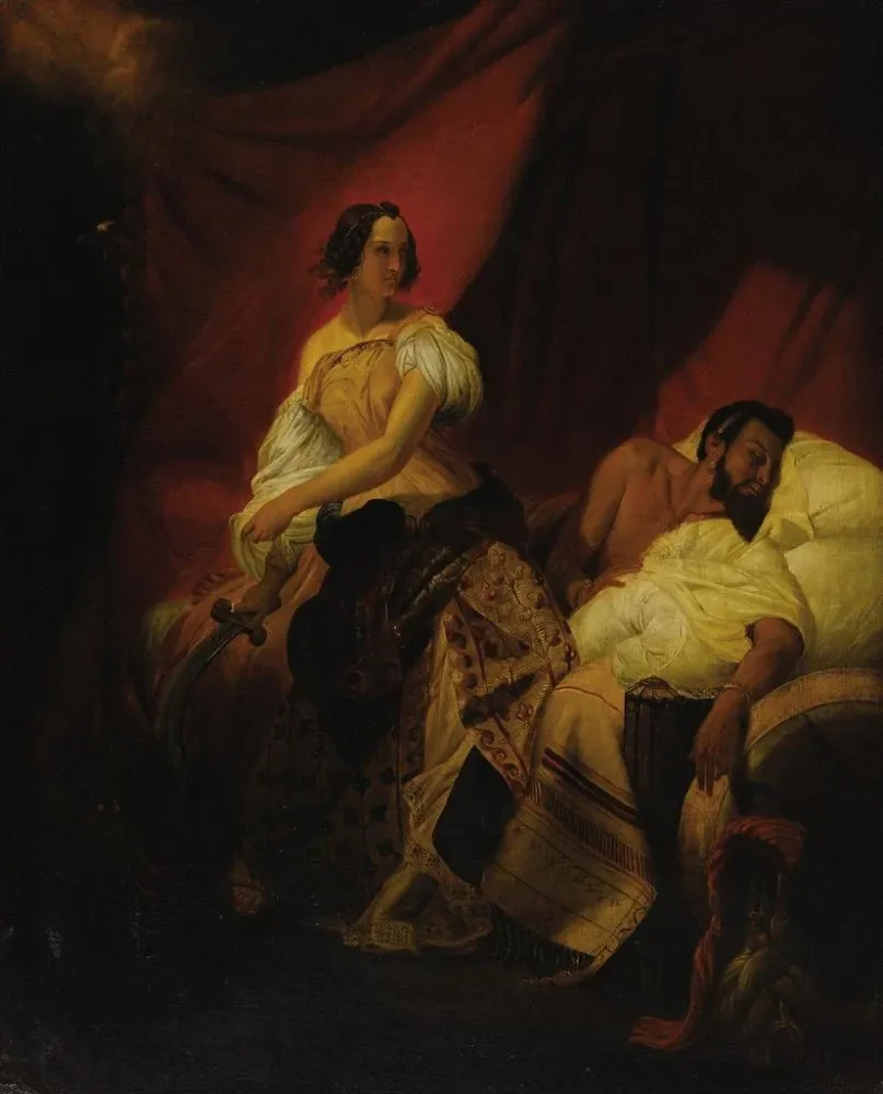 Maalaus Judith Holopherne - Horace Vernet | Taidetuloste