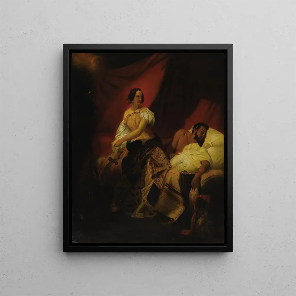 Maalaus Judith Holopherne - Horace Vernet | Taidetuloste