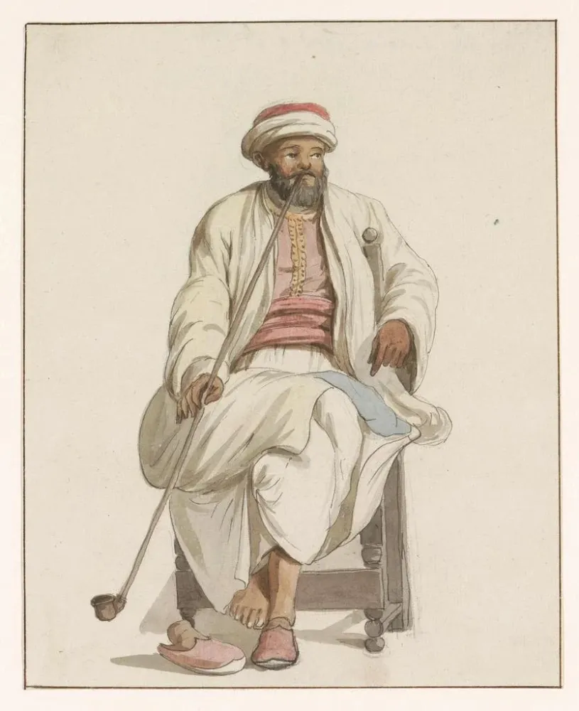 Maalaus Kadi des esclaves turcs à Malte - Abraham Louis Rodolphe Ducros | Taidetuloste