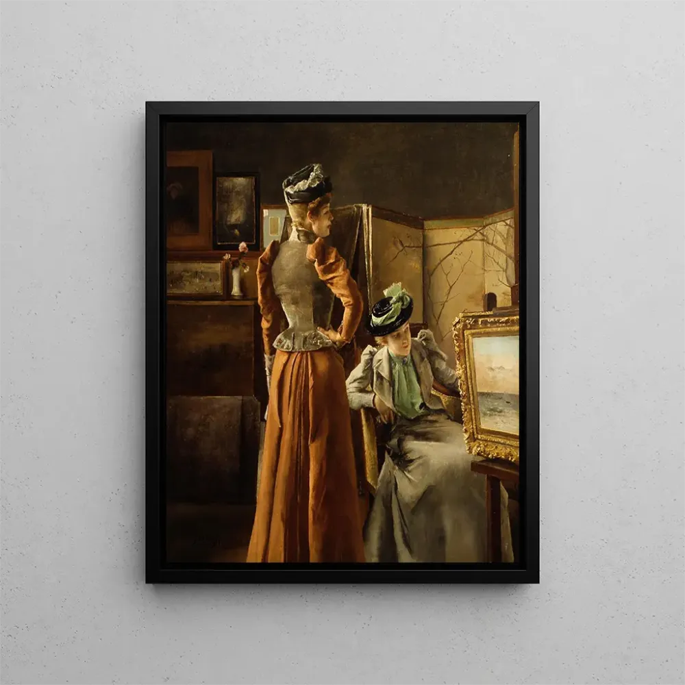 Maalaus Katso maalausta - Alfred Stevens | Taidetuloste