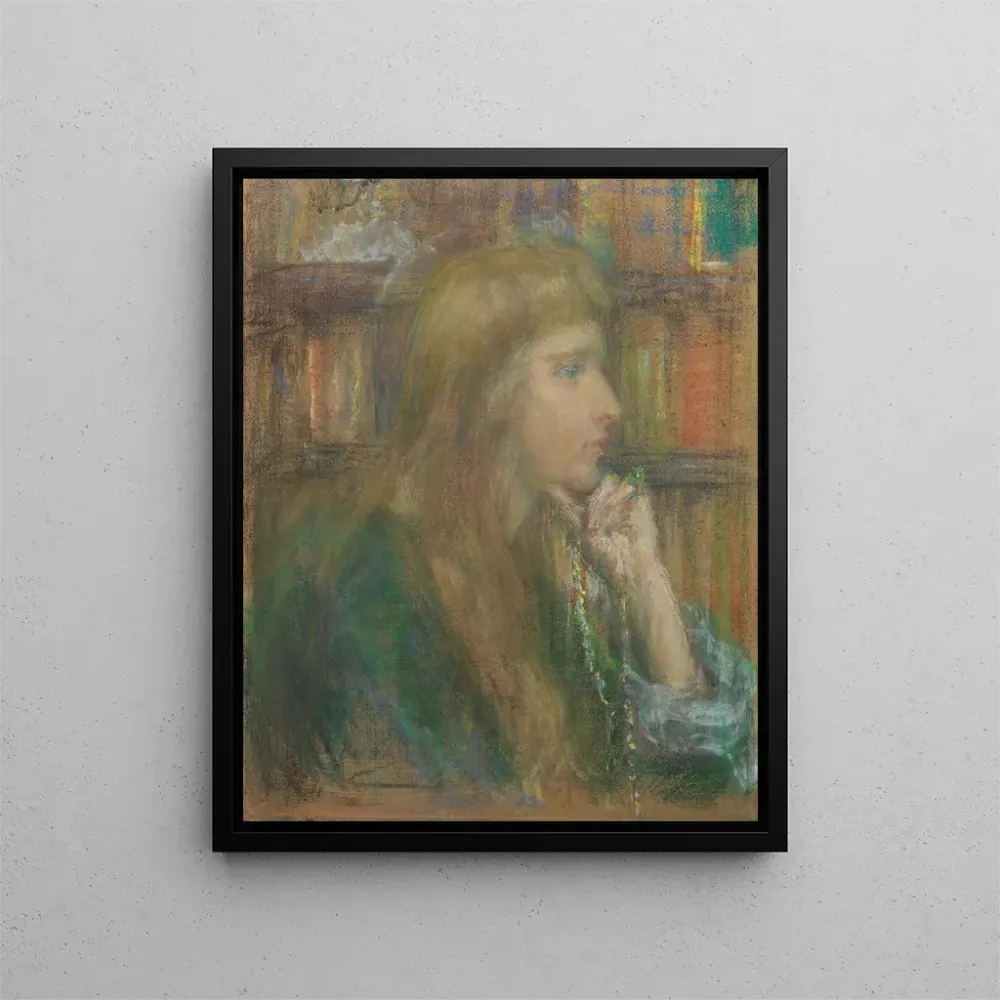 Maalaus kirjailijasta Natalie Clifford Barney - Alice Pike Barney | Taidetuloste