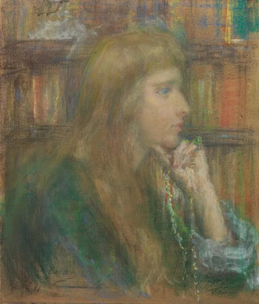 Maalaus kirjailijasta Natalie Clifford Barney - Alice Pike Barney | Taidetuloste