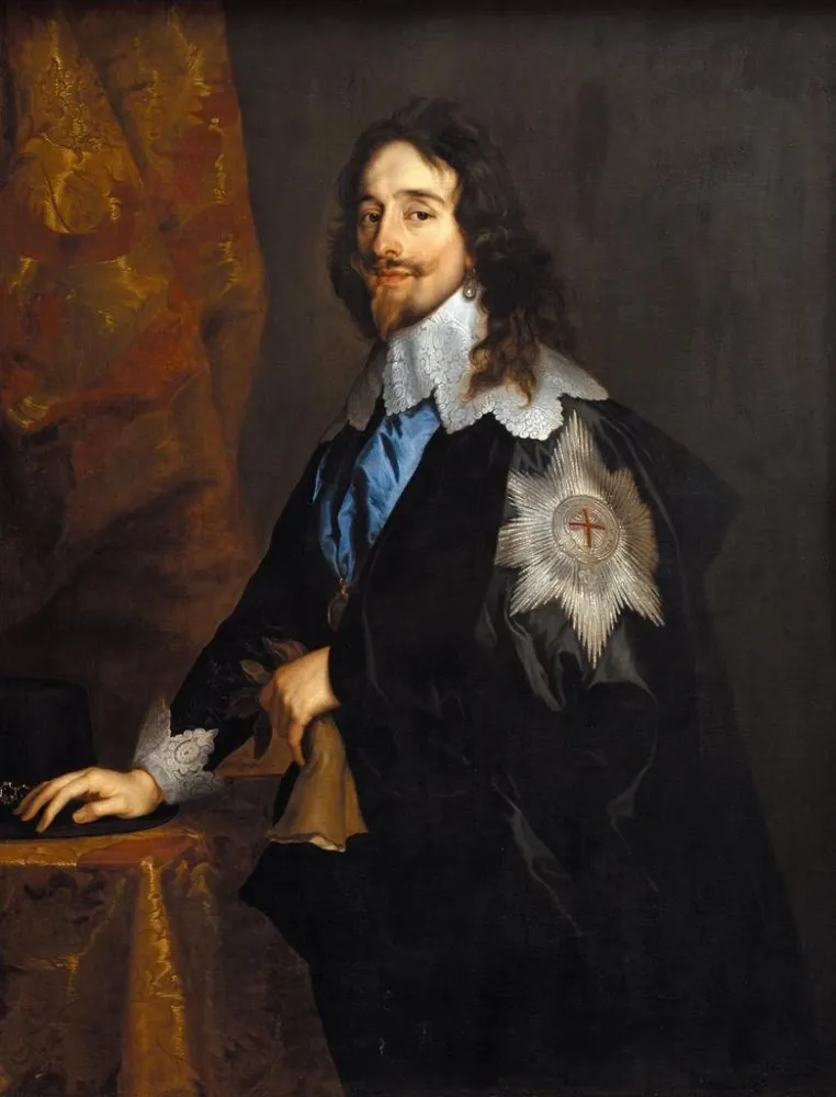 Maalaus Kuningas Charles I Englannista - Antoine van Dyck