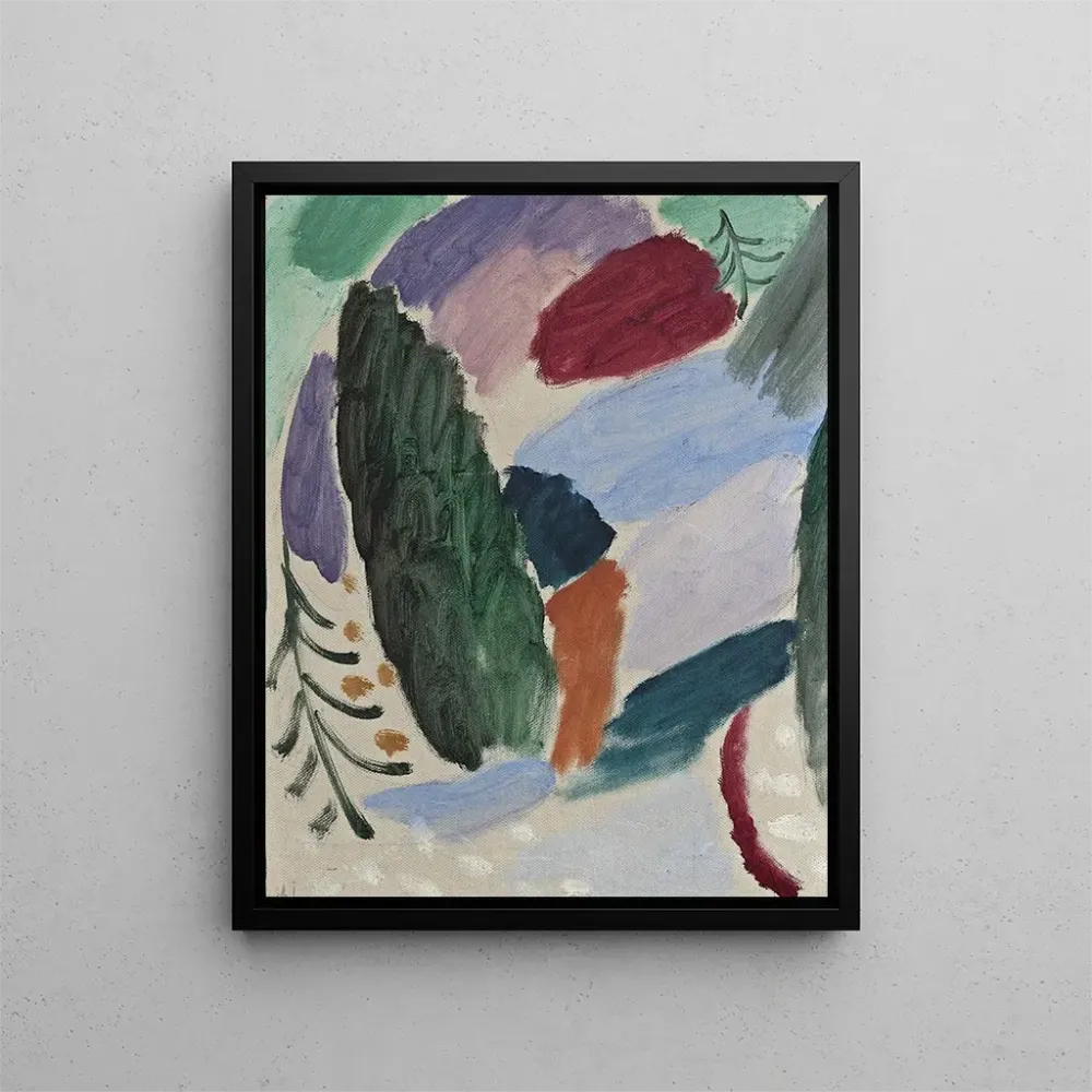 Maalaus Kylmä päivä - Alexej von Jawlensky | Taidetuloste