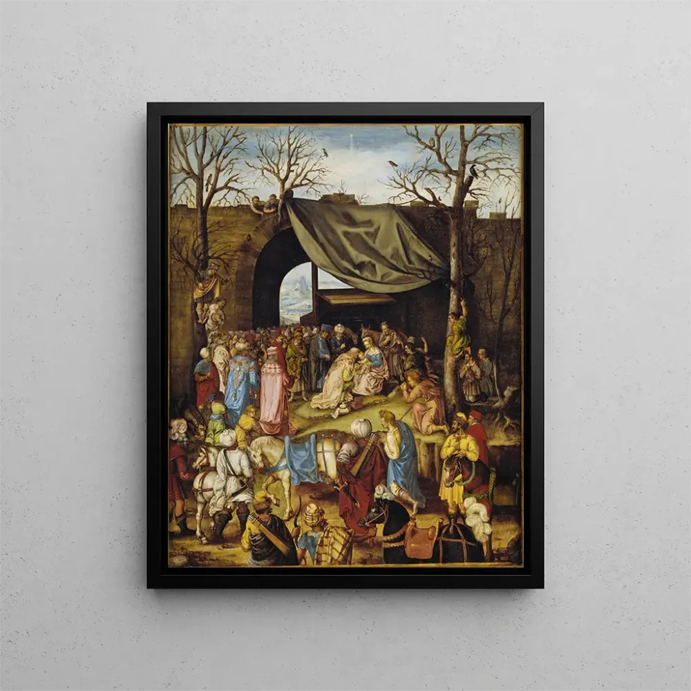 Maalaus L'Adoration des Mages - Anonyymi | Taidetuloste