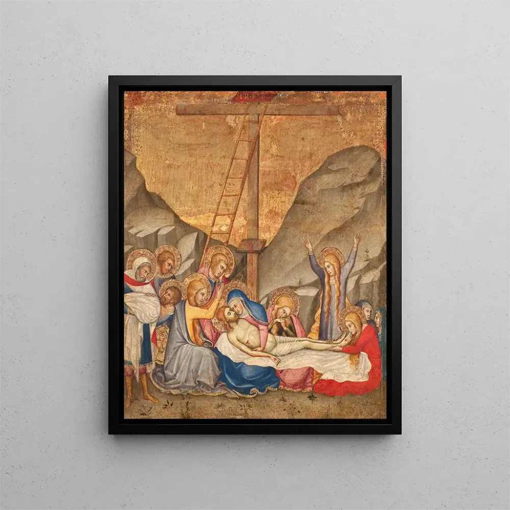 Maalaus La Lamentation - Andrea di Bartolo | Taidetuloste