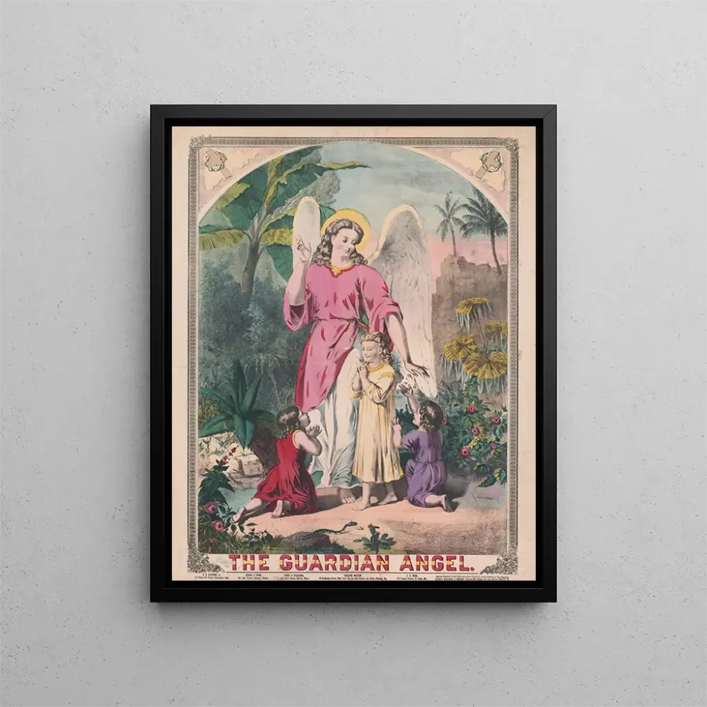 Maalaus L'Ange gardien - H. H. Lloyd Co | Taidetuloste