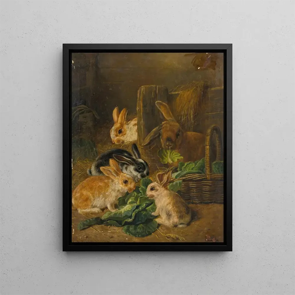 Maalaus Lapins - Alfred Richardson Barber | Taidetuloste