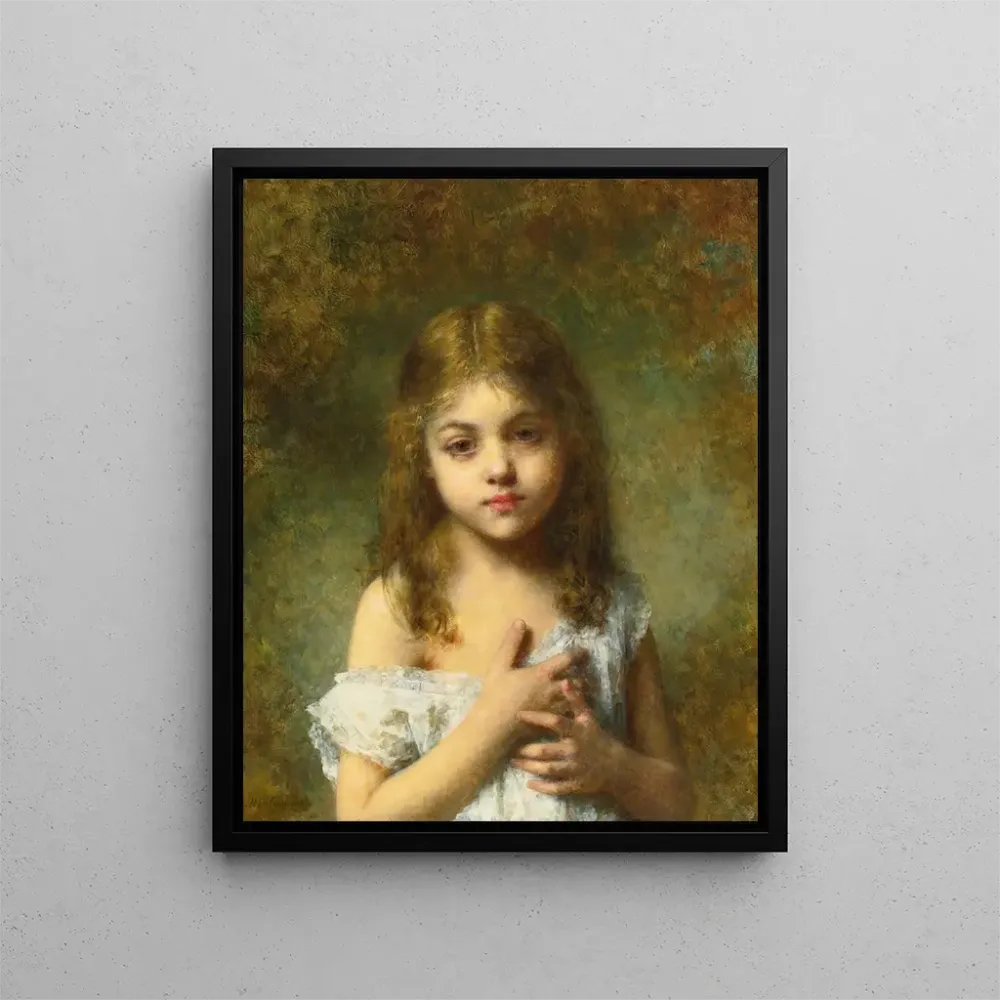 Maalaus Lapsuus - Alexei Harlamoff | Taidetuloste