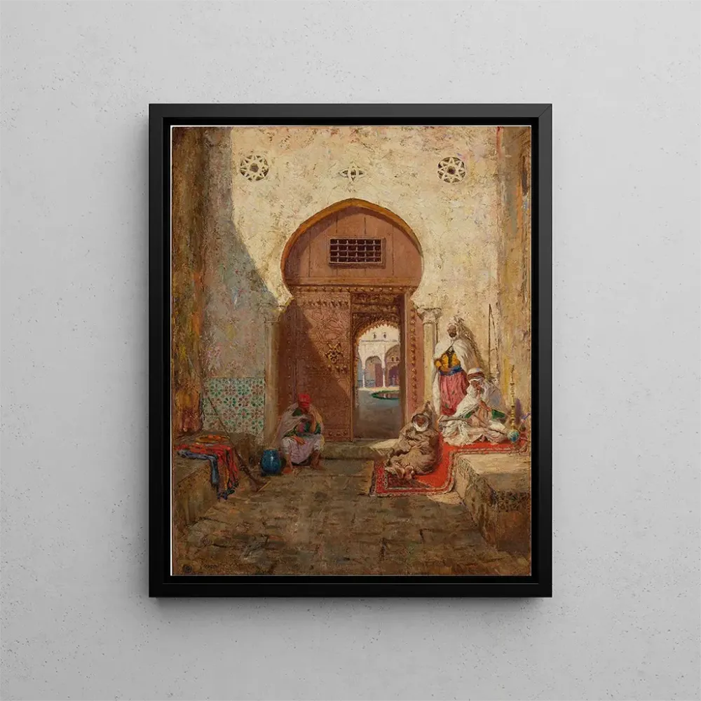 Maalaus Les Gardes du Palais - Addison Thomas Millar | Taidetuloste