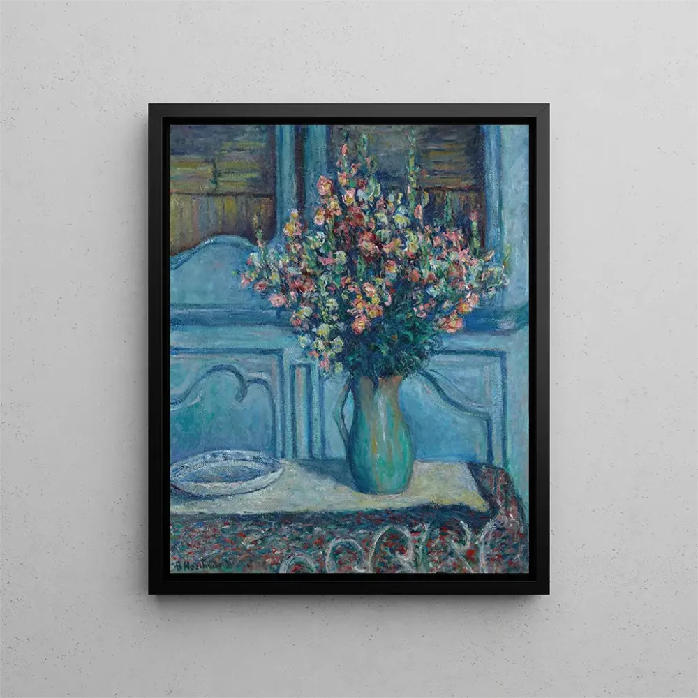 Maalaus Les mufliers à l'intérieur de Giverny - Blanche Hoschedé - Monet | Taidetuloste