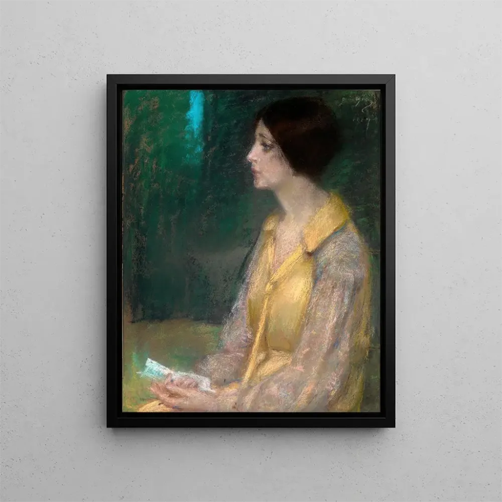 Maalaus La lettre - Alice Pike Barney | Taidetuloste
