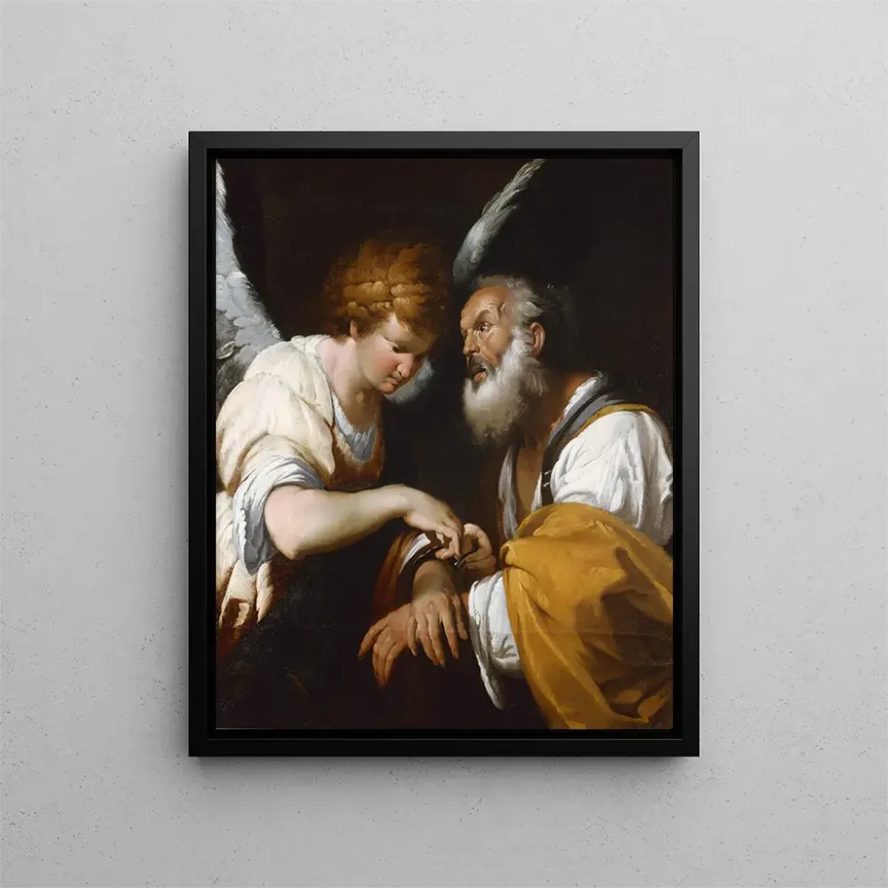 Maalaus La libération de saint Pierre - Bernardo Strozzi | Taidetuloste