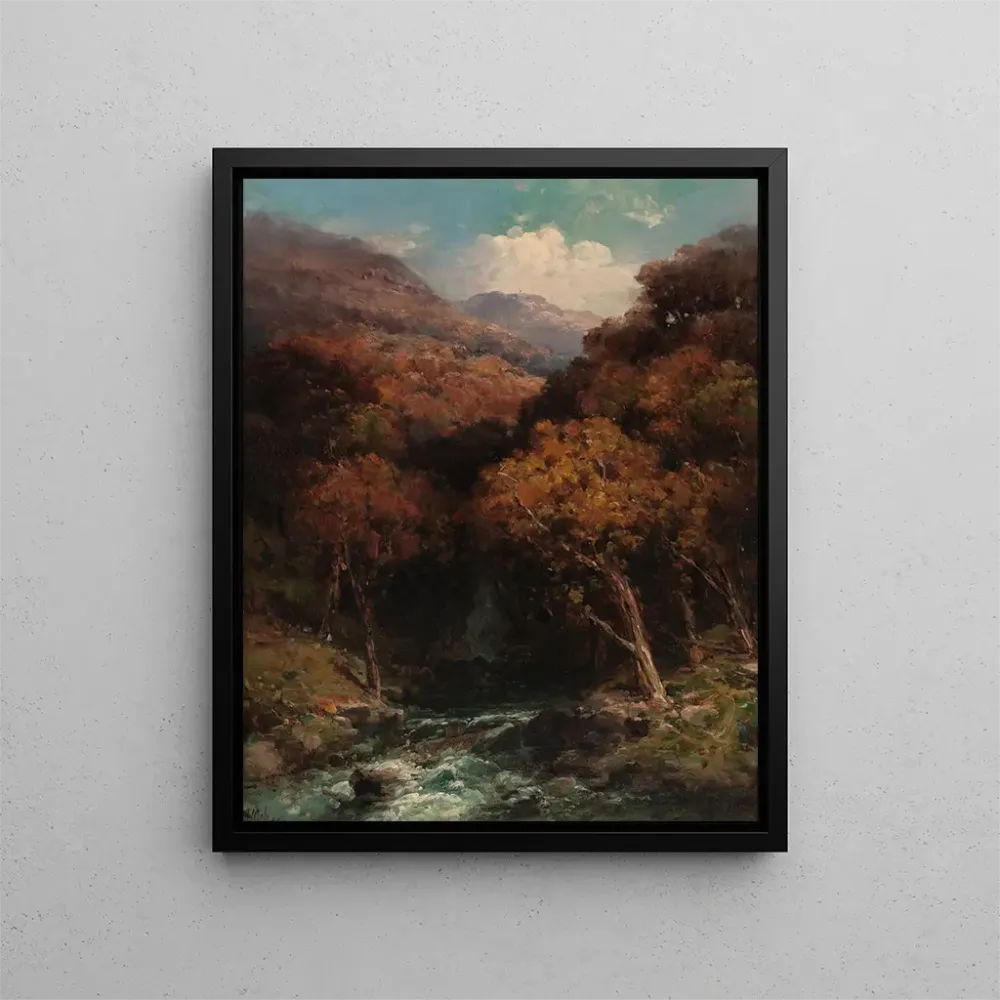 Maalaus Lit du ruisseau Forest - Andrew Melrose | Taidetuloste
