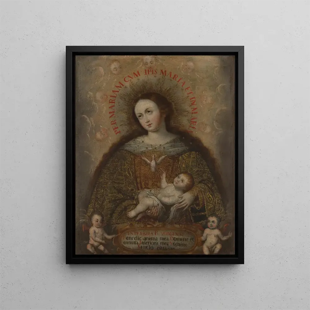 Maalaus L'âme de la Vierge Marie - Anonyymi