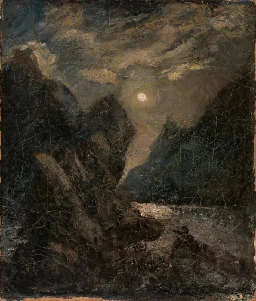 Maalaus La Lorelei - Albert Pinkham Ryder | Taidetuloste