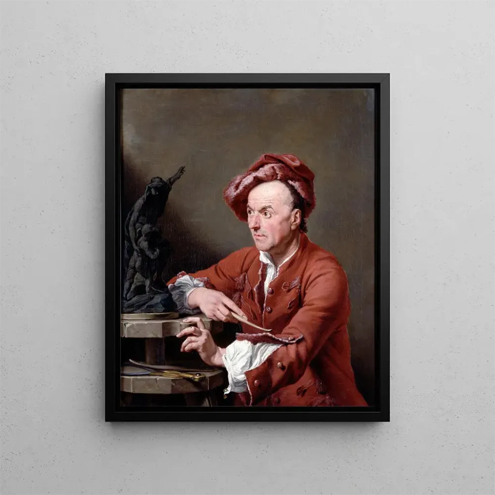 Maalaus Louis François Roubiliac - Andrea Soldi | Taidetuloste