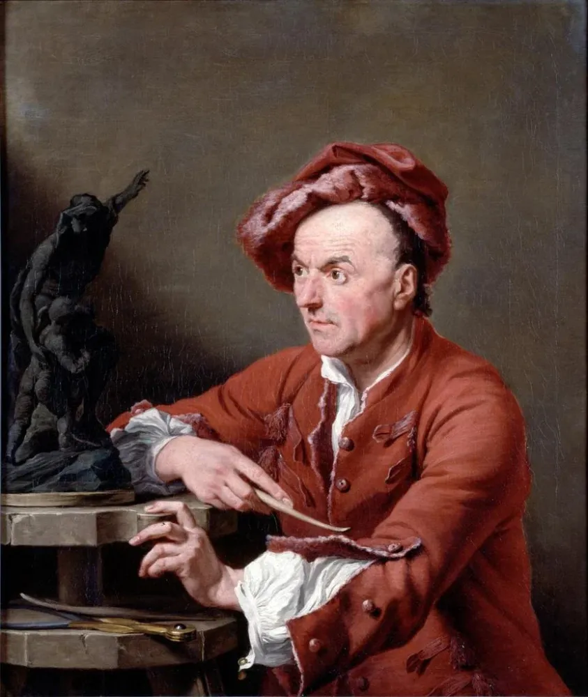 Maalaus Louis François Roubiliac - Andrea Soldi | Taidetuloste