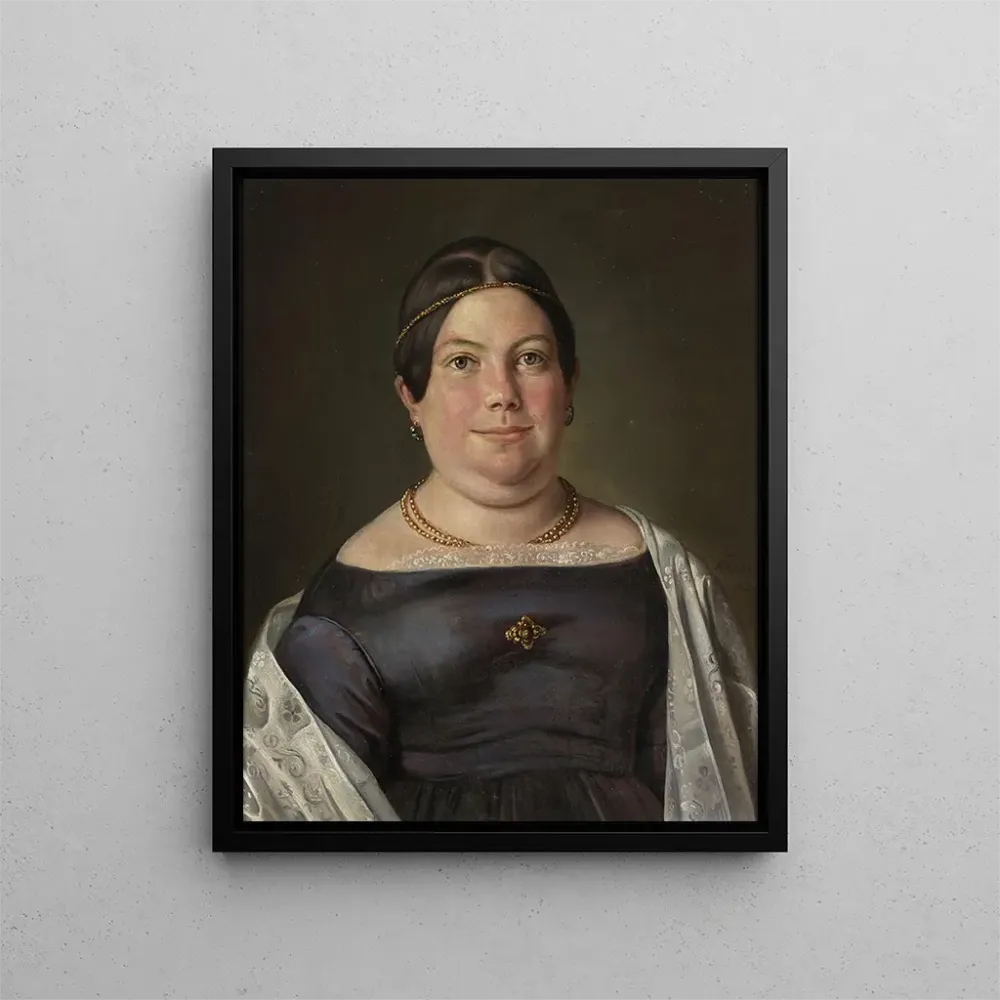 Maalaus Lovisa Isabelle Bjurberg 1814-1864 - Axel Johan Fägerplan | Taidetuloste