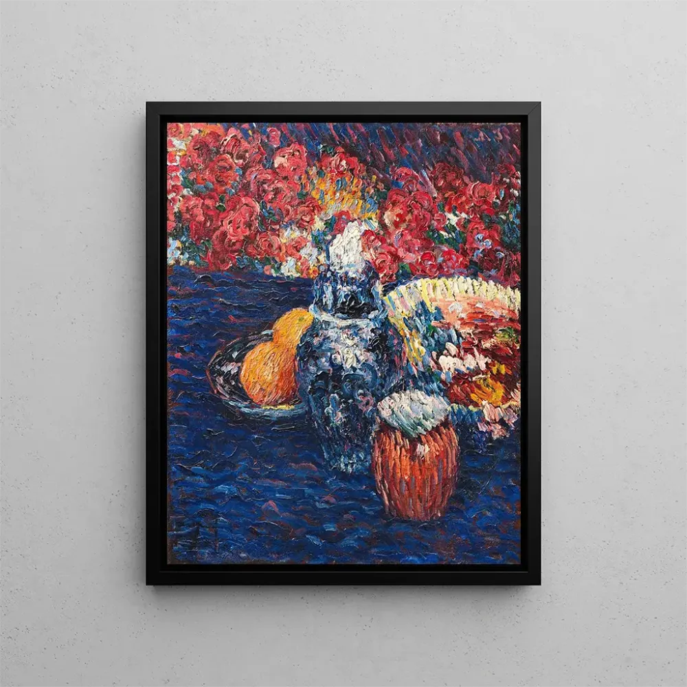Maalaus luonnonkuvaus kukilla ja hedelmillä - Alexej von Jawlensky | Taidetuloste