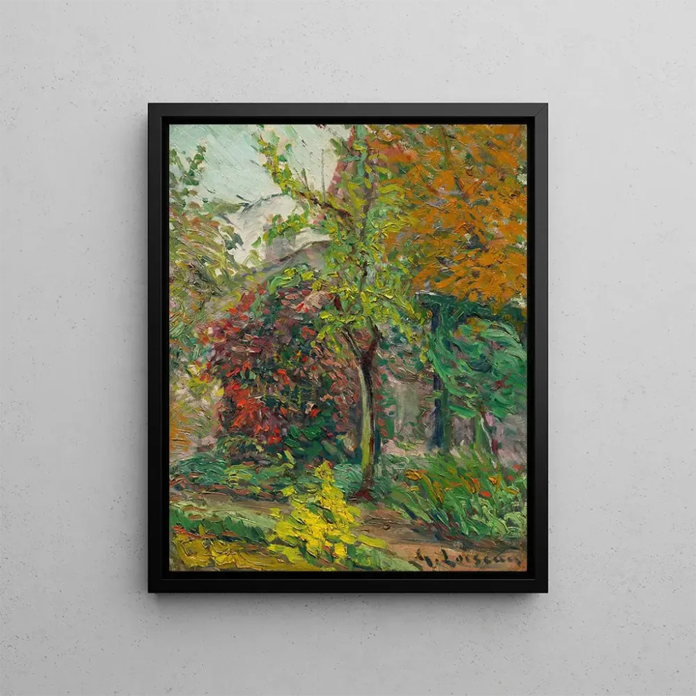 Maalaus Maalaistalo maaseudulla - Gustave Loiseau | Taidetuloste
