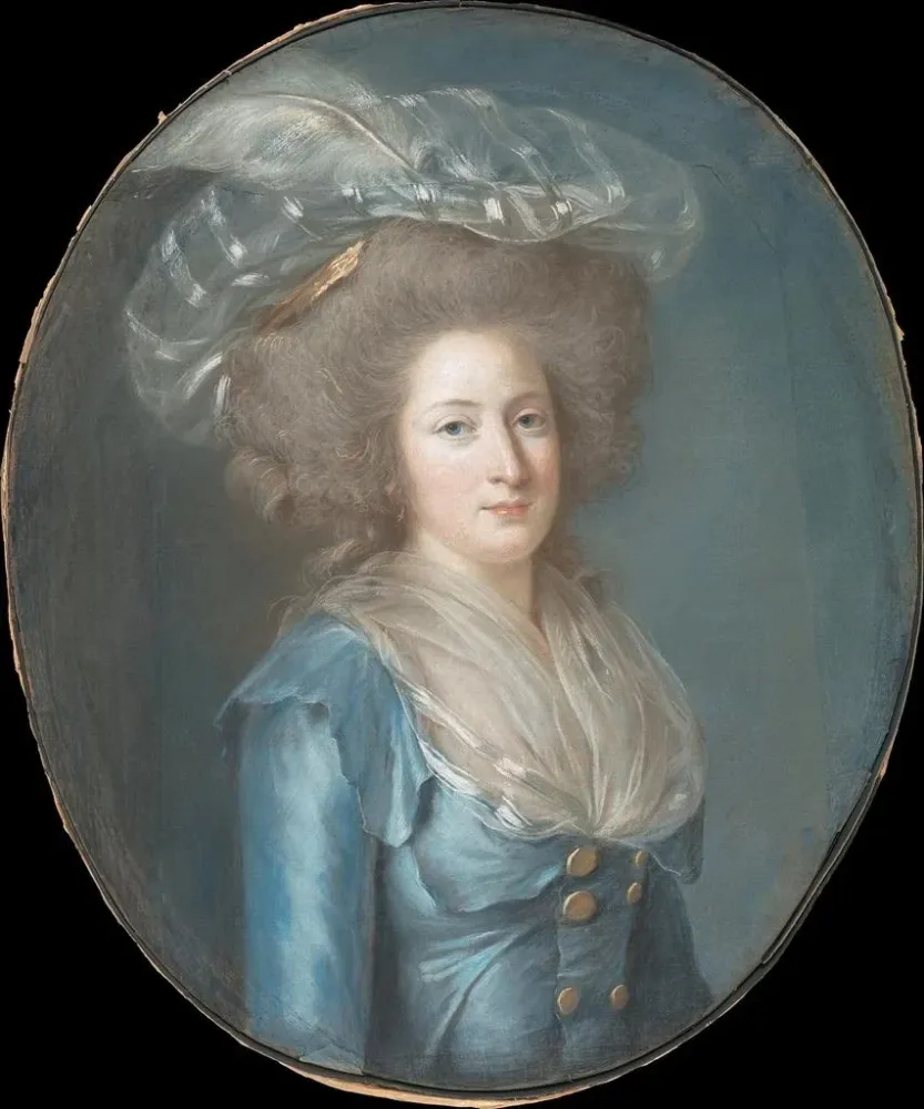 Maalaus Madame Élisabeth de France 1764-1794 - Adélaïde Labille-Guiard | Taidetuloste