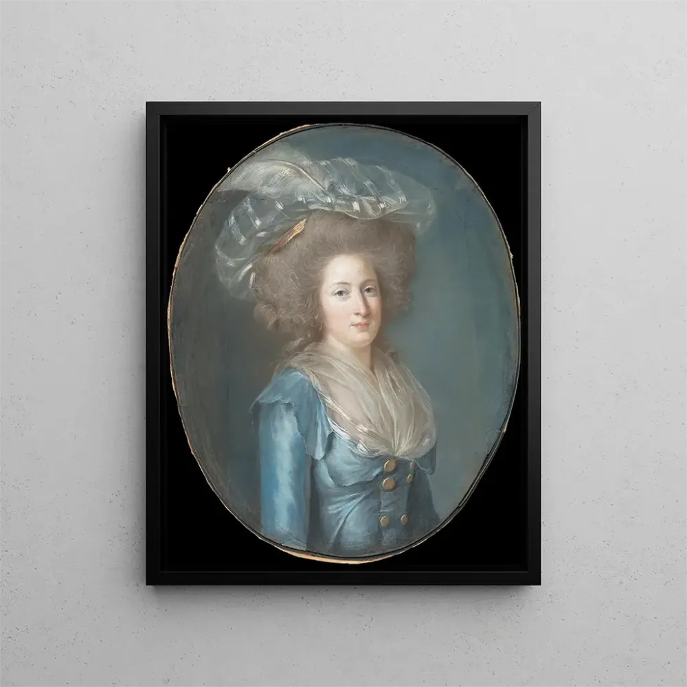 Maalaus Madame Élisabeth de France 1764-1794 - Adélaïde Labille-Guiard | Taidetuloste