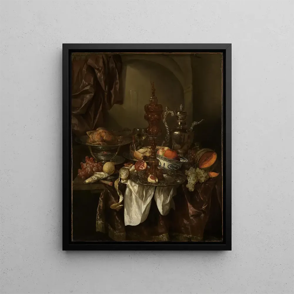 Maalaus Magnifique nature morte - Abraham van Beyeren | Taidetuloste