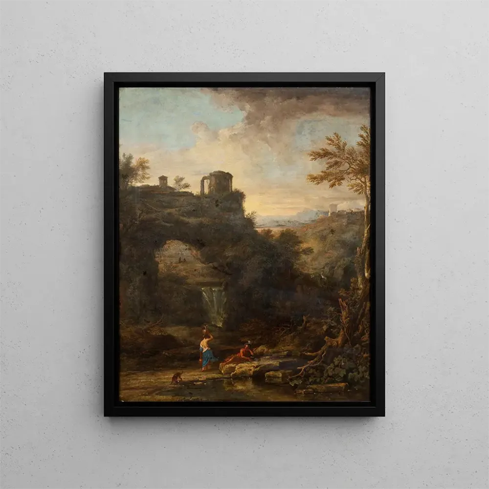 Maalaus maisemasta Tholos - Alessio de Marchis | Taidetuloste