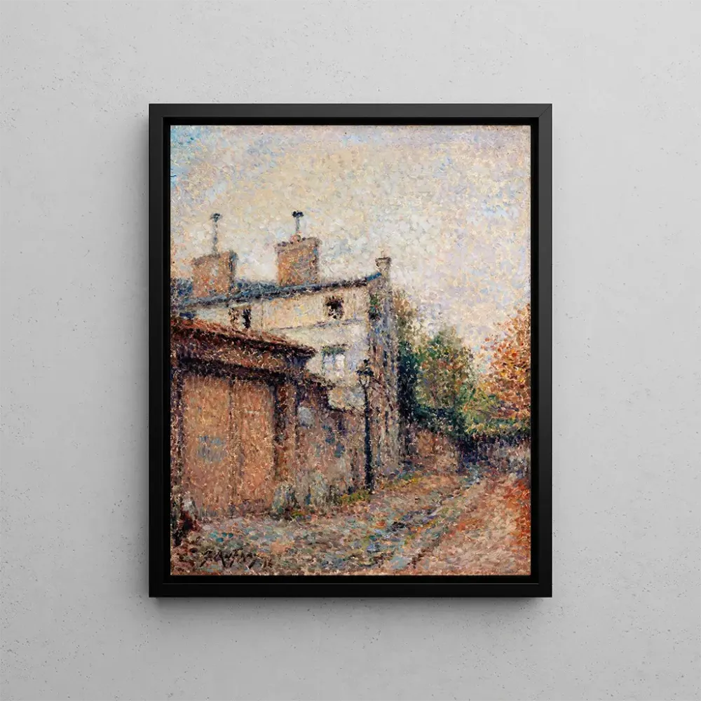 Maalaus La maison de Balzac, rue Berton, Passy - Georges Aufray | Taidetuloste