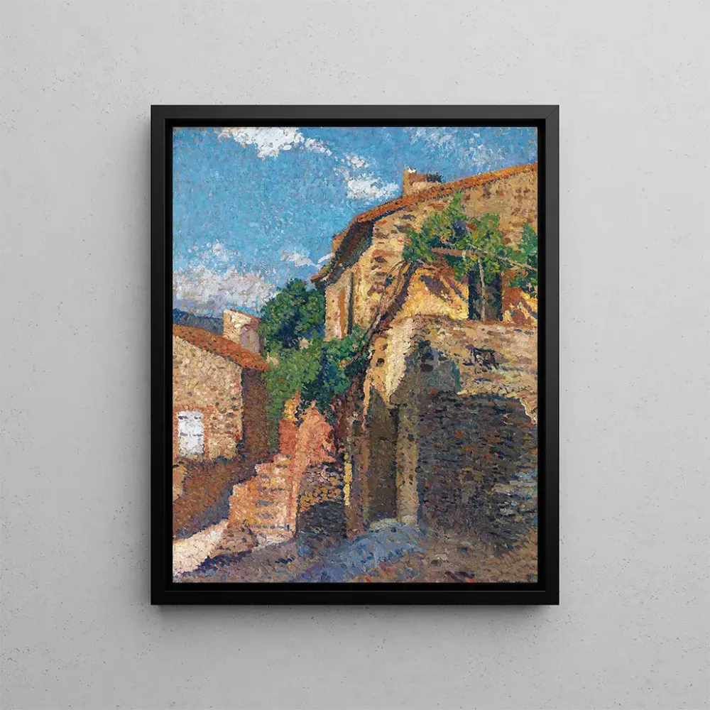 Maalaus Maisons à Collioure - Henri Martin | Taidetuloste