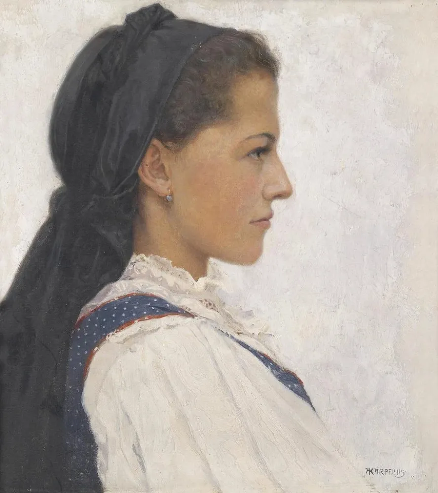 Maalaus Le Mali - Adolf Karpellus | Taidetuloste