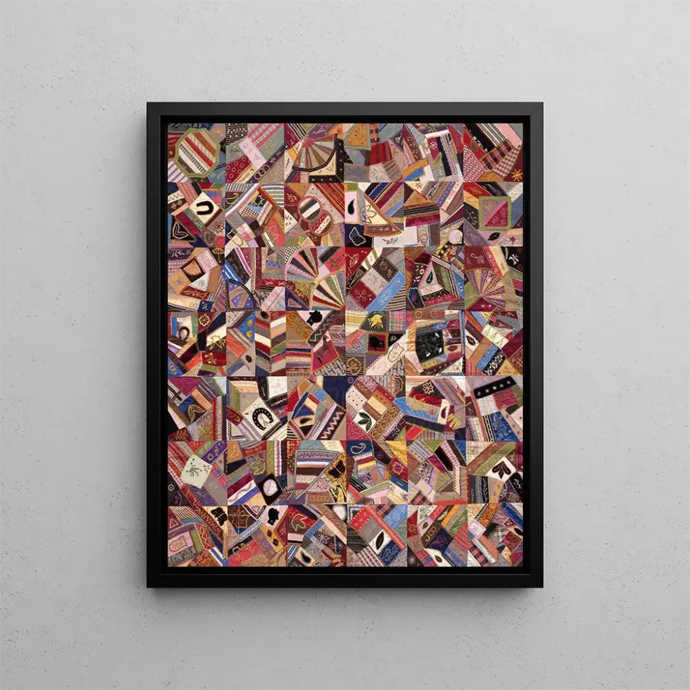 Maalaus malli Quilt Top Crazy - Anonyymi | Taidetuloste