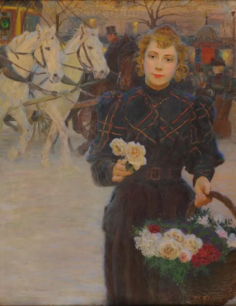 Maalaus Margot - Adolphe Binet | Taidetuloste