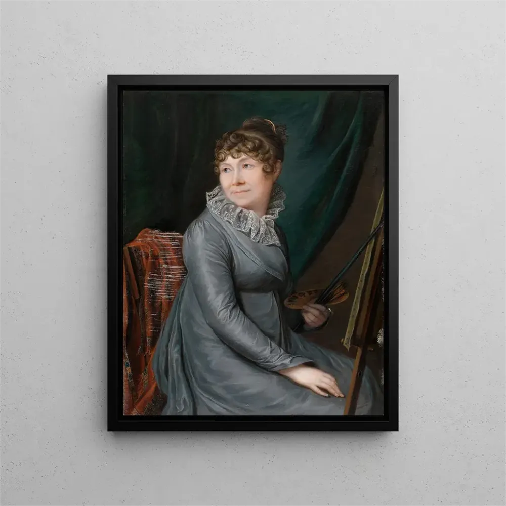 Maalaus Marie Simons, taiteilijan äiti - Alexandre Delatour | Taidetuloste