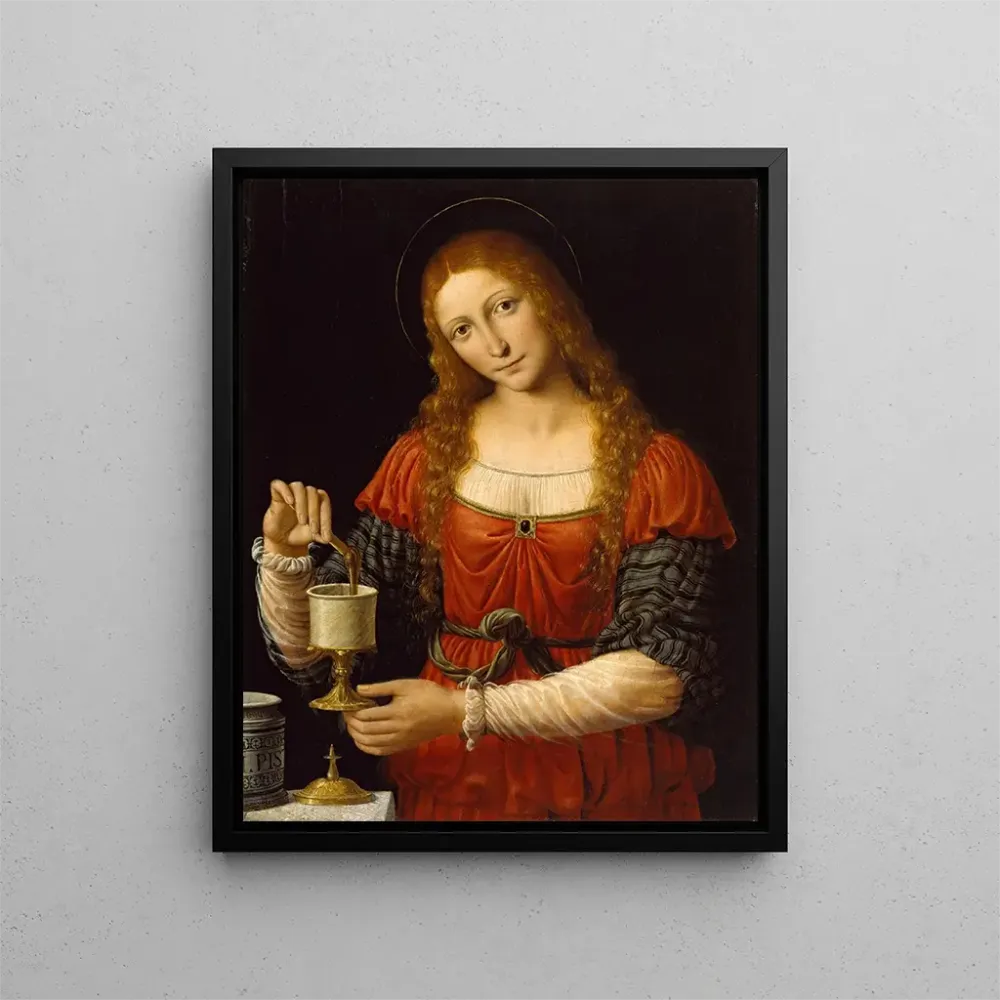 Maalaus Marie-Madeleine - Andrea Solario | Taidetuloste