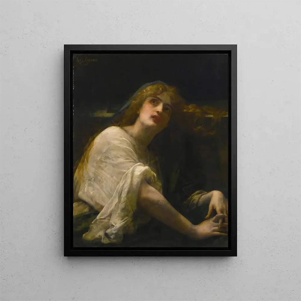 Maalaus Marie-Madeleine au tombeau - Alexandre Cabanel | Taidetuloste
